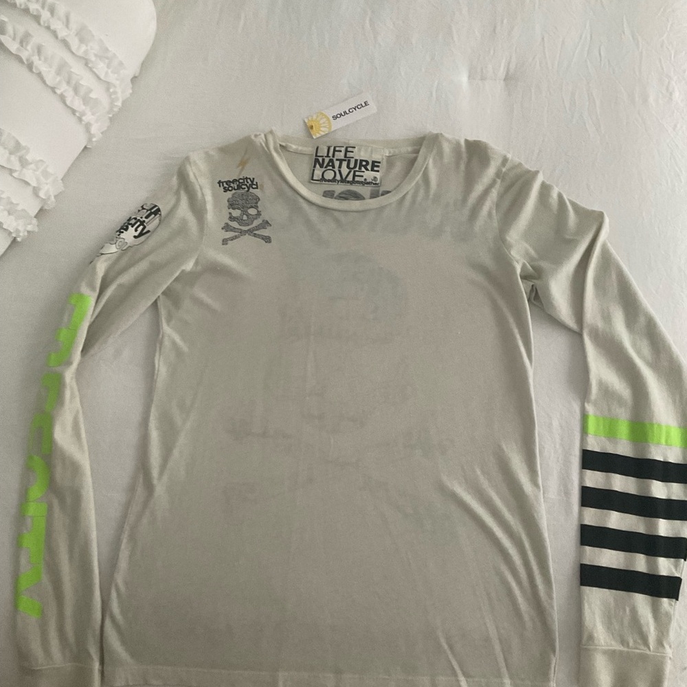 SoulCycle x FREE CITY Graphic Tee NWT